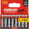 Eveready Battery AAA Zinc 8 Pack x 20 (full box)