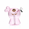 Crazy Price Clearance Glass Ugly Monster Pink Bubbler Waterpipe Bong 11 cm x 1