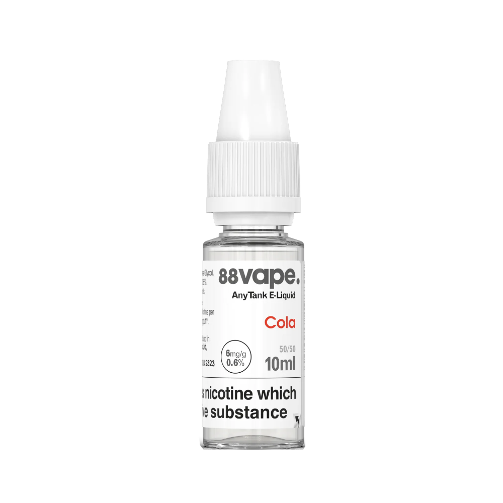 88Vape Anytank 6mg Cola E-Liquid (CDU 20)