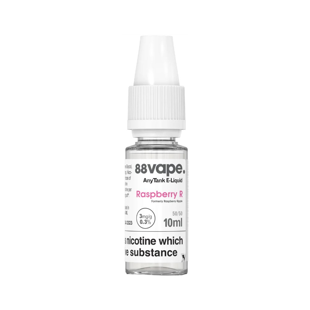 88Vape Anytank 3mg Raspberry R (CDU 20)