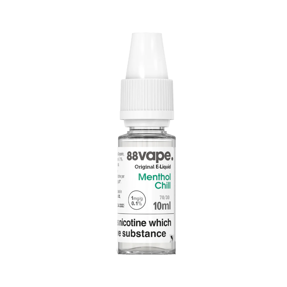 88Vape Anytank 1mg Menthol Chill (CDU 20)