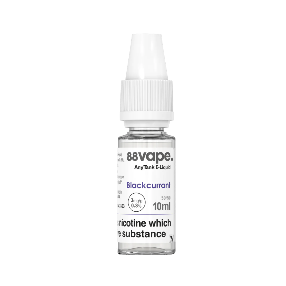 88Vape Anytank 3mg Blackcurrant (CDU 20)