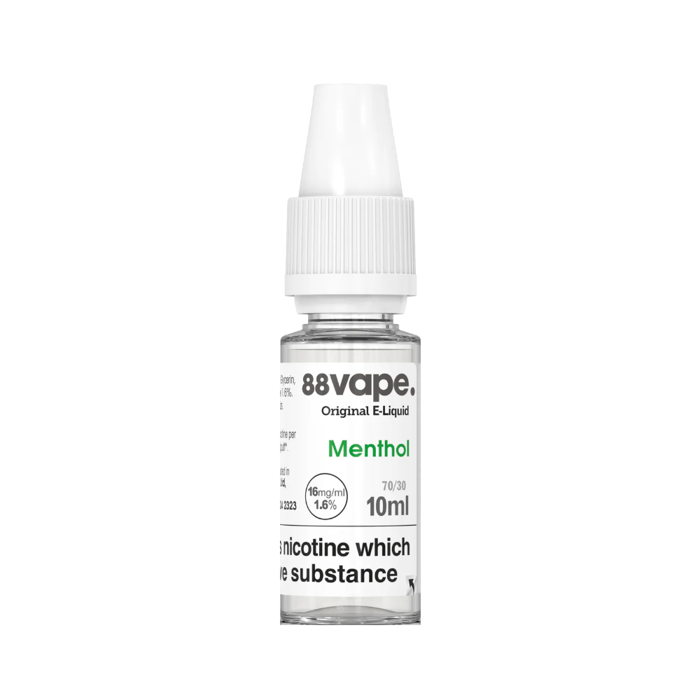 88Vape  E-Liquid 16mg Menthol 10ml (CDU 20)