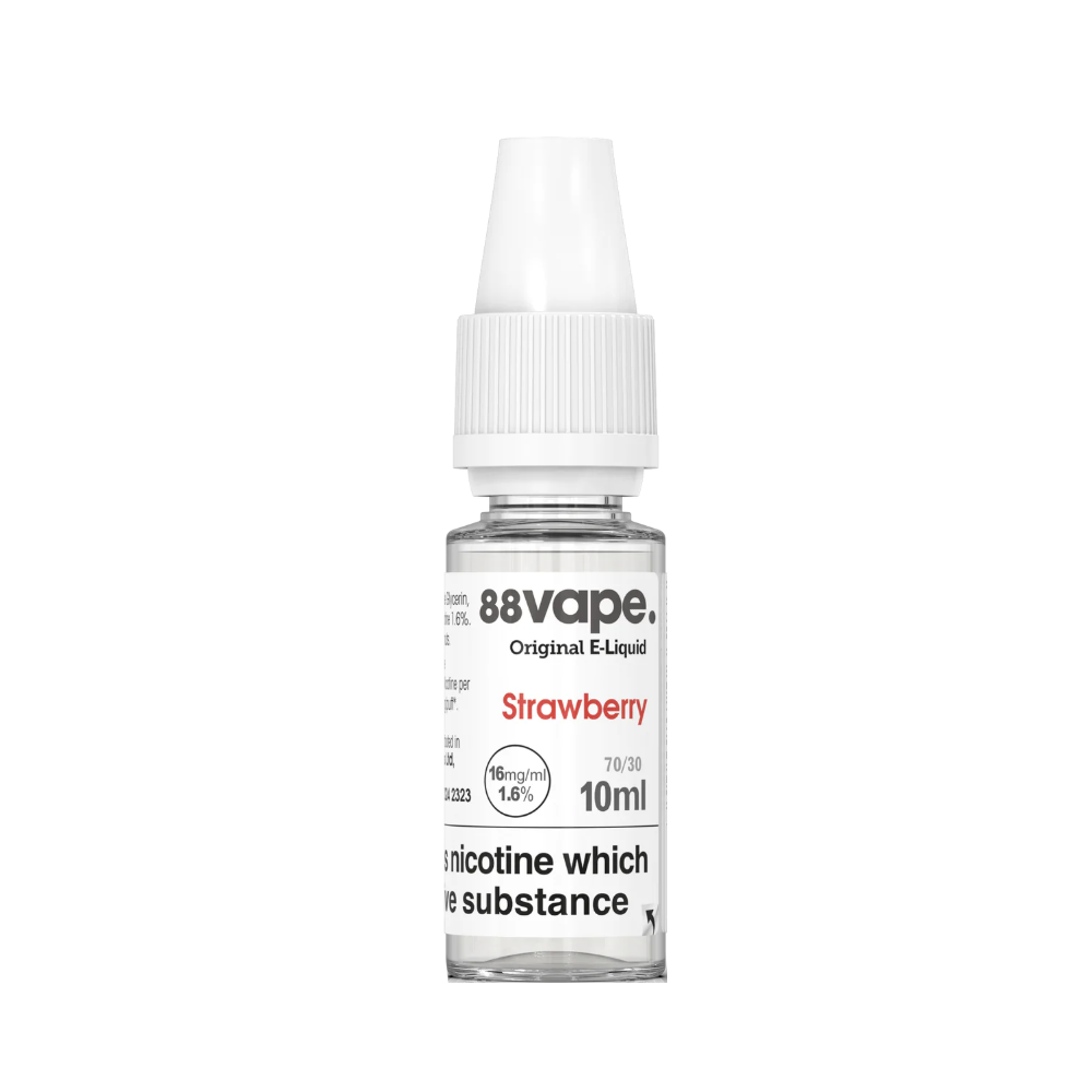 88Vape  E-Liquid 16mg Strawberry 10ml (CDU 20)