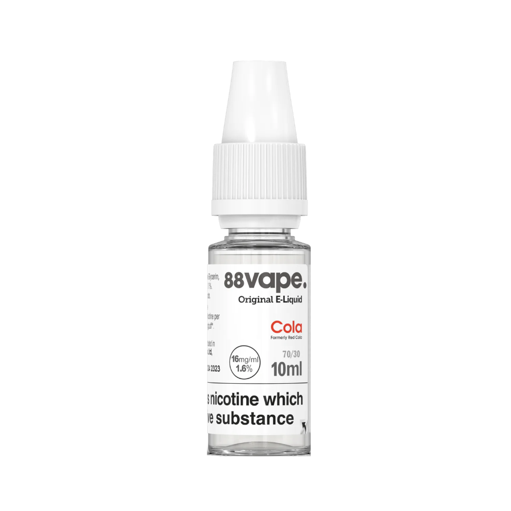 88Vape  E-Liquid 16mg Cola 10ml (CDU 20)