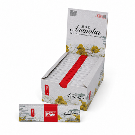Regular size Exclusive Super Dope 'Asanoha' Rolling Papers - Standard Size full box