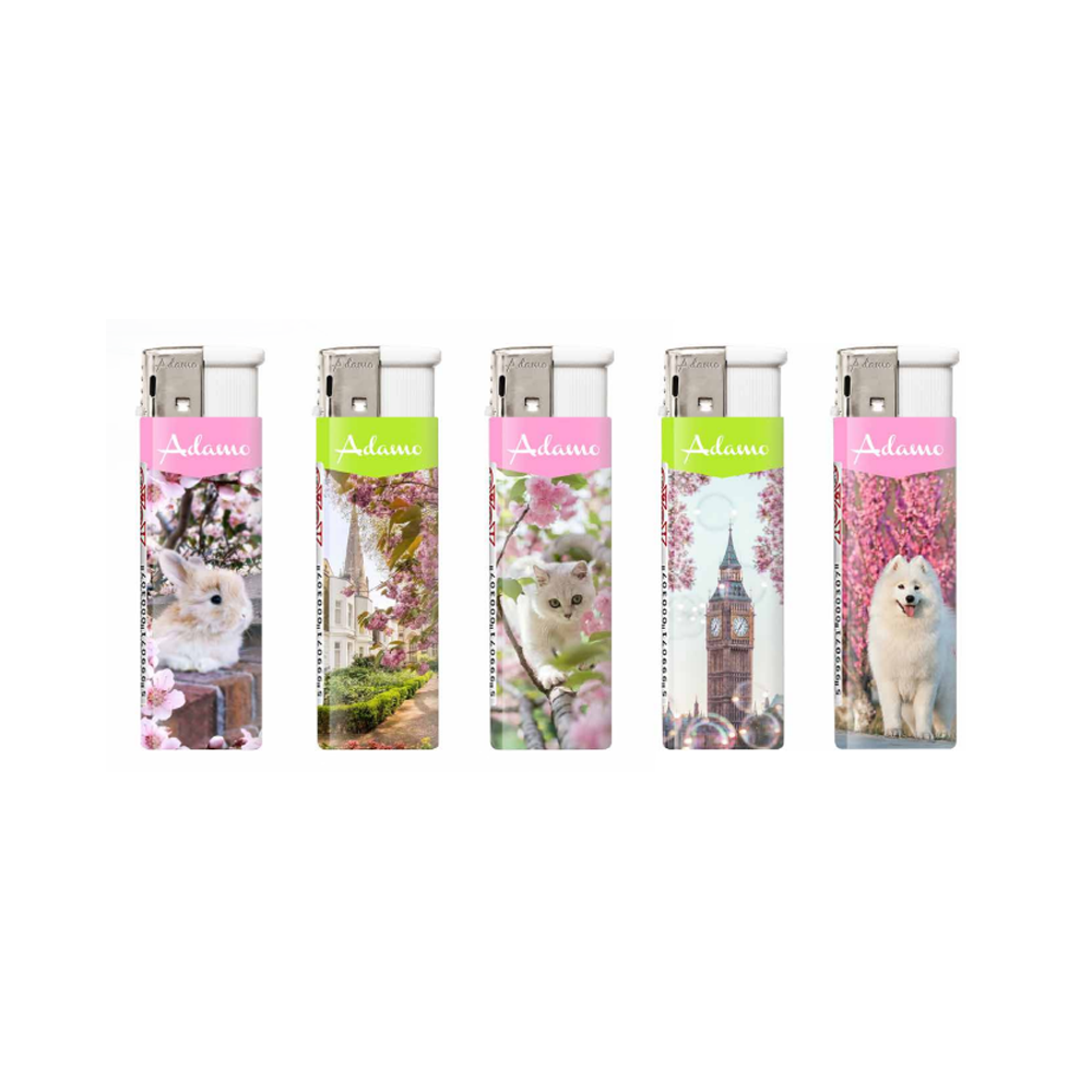 Adamo-Electronic-lighter-Spring-50-PCS