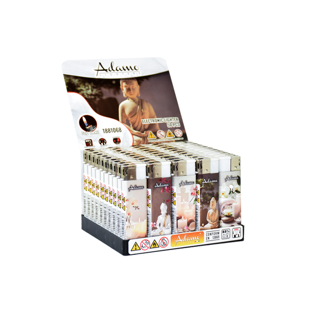 Adamo Electronic lighter Zen 50 PCS