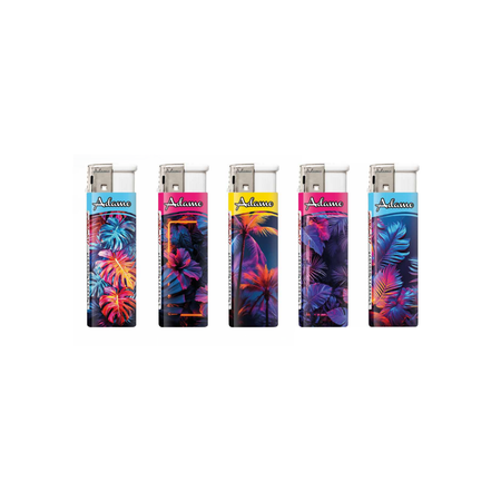 Adamo-Electronic-lighter-Neon-Tropical-50-PCS
