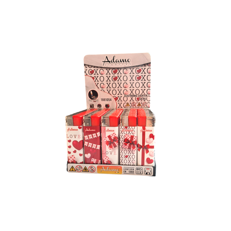 Adamo-Electronic-lighter-Love-50-PCS