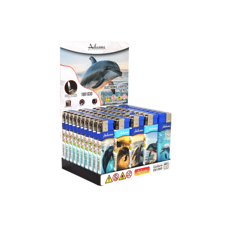 Adamo-Electronic-lighter-Dolphin-50-PCS