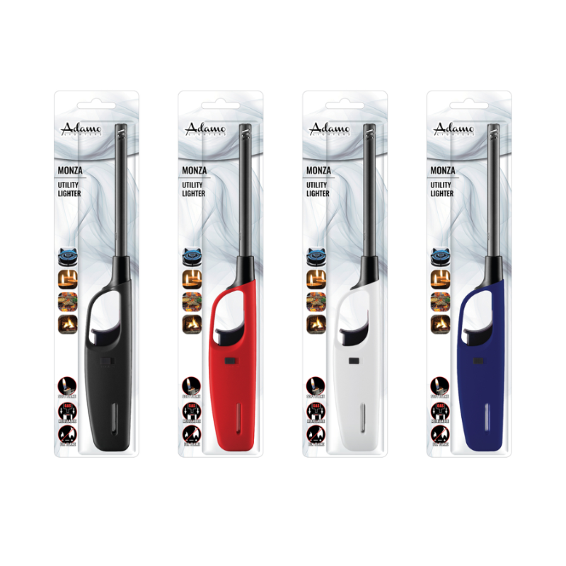 Adamo Utility Lighter Monza  Blister X 24