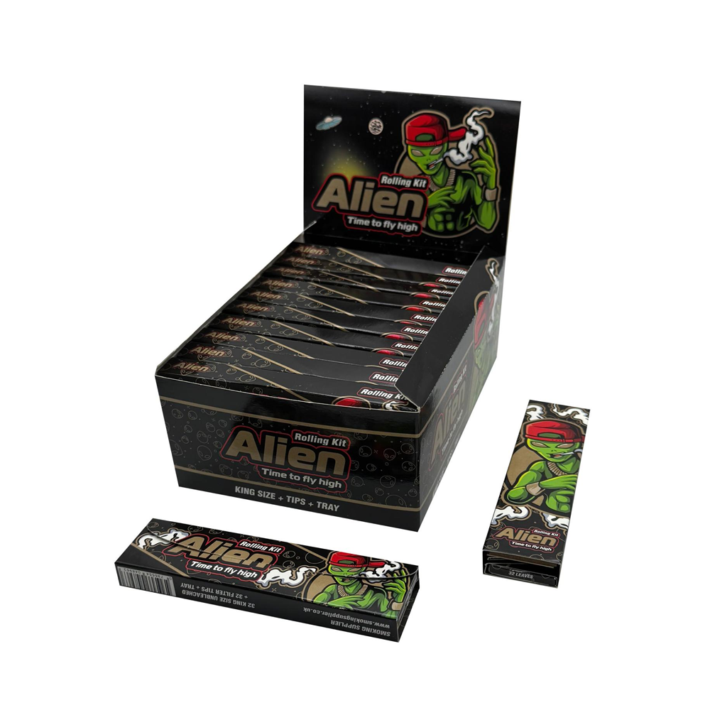 Exclusive Alien Kingsize Slim + Tips Mixer Pack 24pck