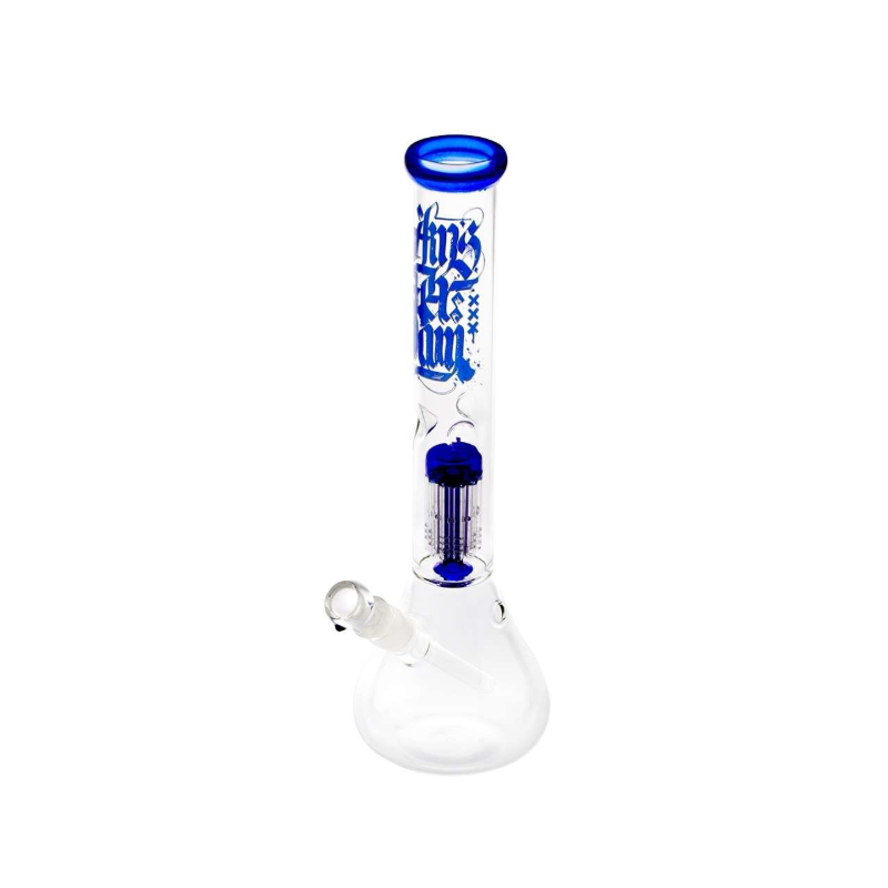 Amsterdam | Bong Glass with 8 tree arm percolator - H: 40cm Ø:50mm S: 18.8mm