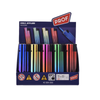 PROF Lighter Jeflame "Anodized" 25-piece display
