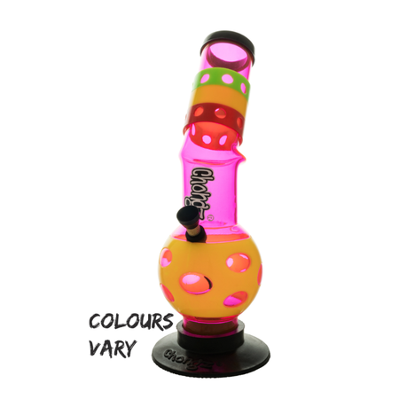 CHONGZ Acrylic 30cm “Arab Strap” Bubble Bong