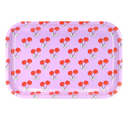 Pink Cherry Rolling Tray 27cm x 17cm