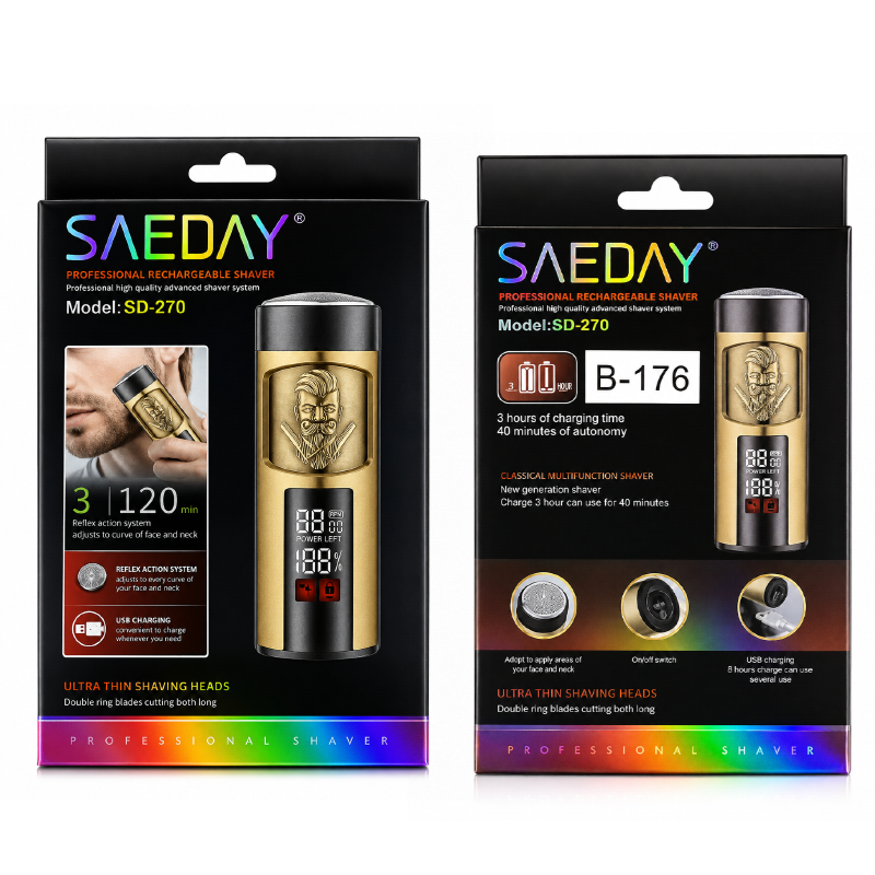 SAEDAY® SD-270 professional cordless shaver B-176