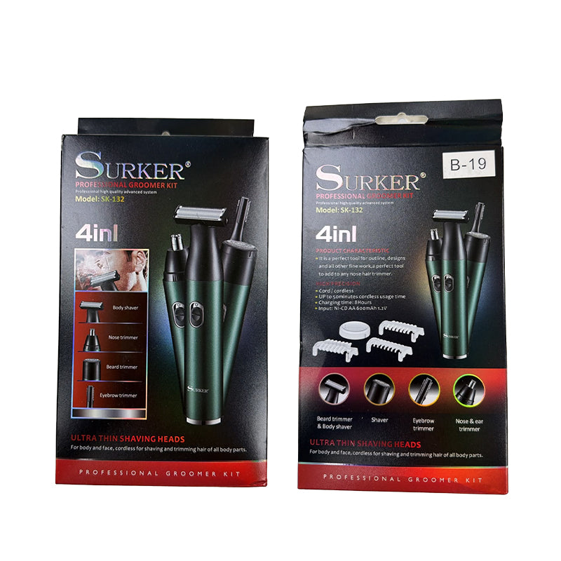 Surker 4-in-1 Professional Groomer Kit B-19