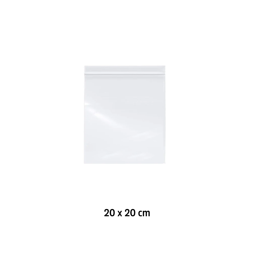 Grip Seal zipper sealer Bags 20 x 20 mm 1 Box