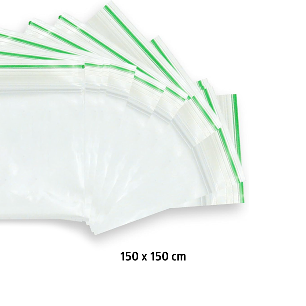 Grip Seal Sealer Zipper Bags 150 x 150 mm 1 Box