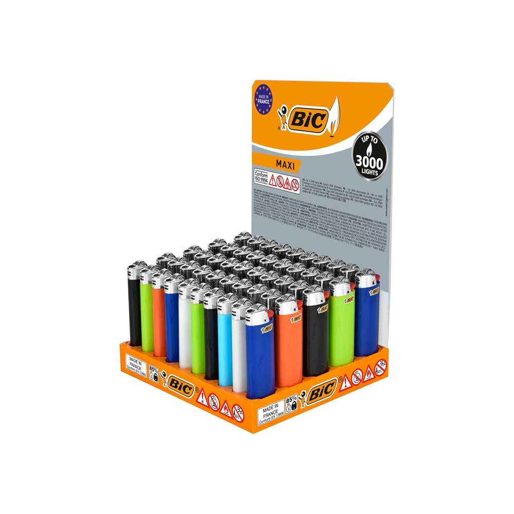 Bic Maxi Lighter J26 50 pack