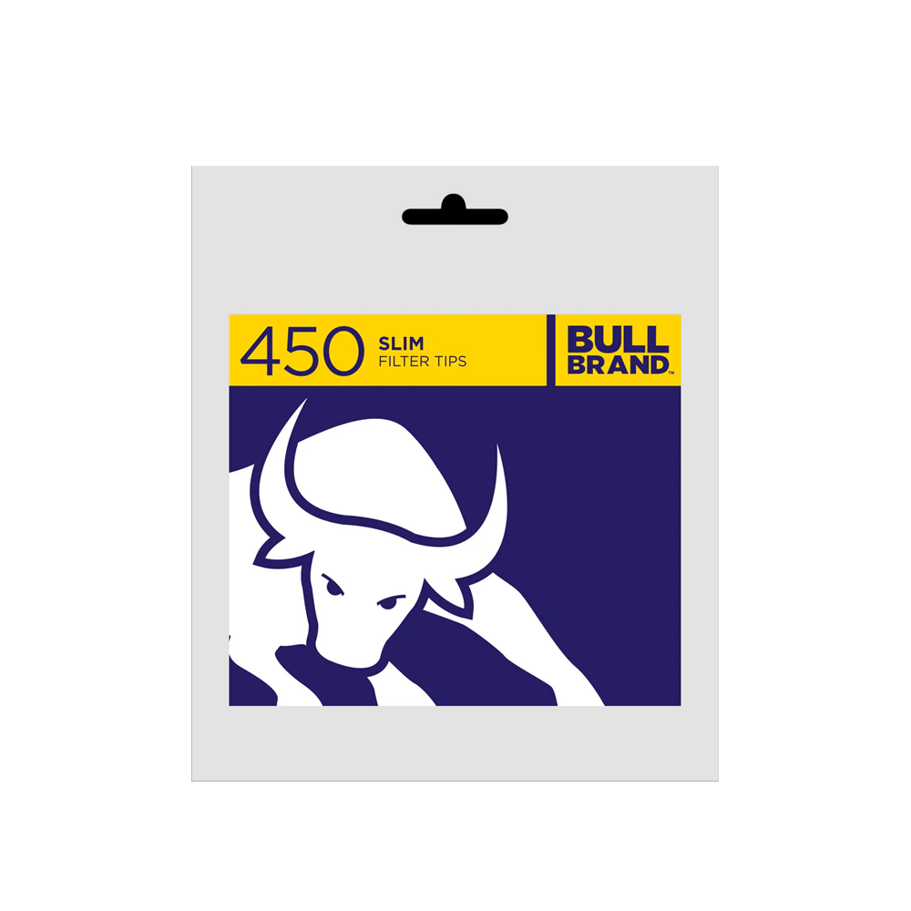 Bull Brand Slim Filter Tips Bags 450s x 20 bags