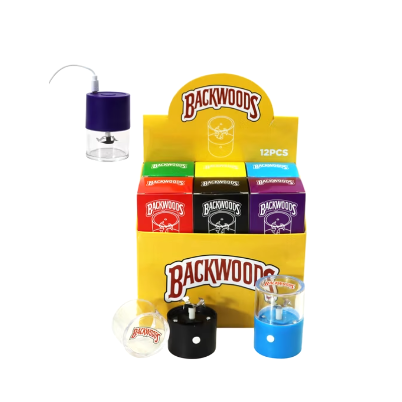 Electric Herb Grinder – Assorted Colours | 12-Piece Display
