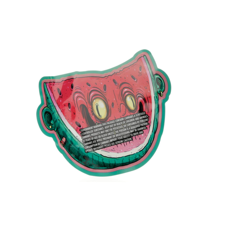 3.5g Guacala watermelon Mylar Bags x 100 bags (1 pack)
