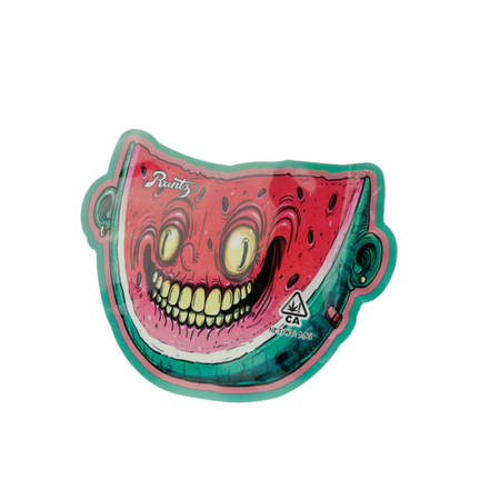 3.5g Guacala watermelon Mylar Bags x 100 bags (1 pack)