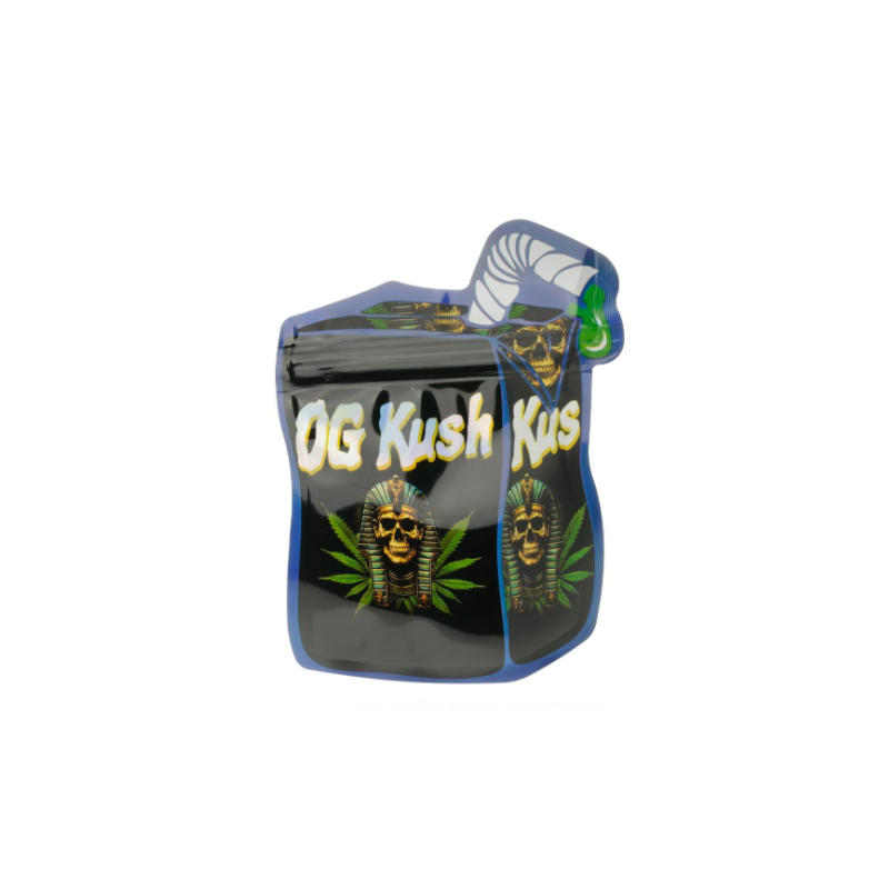 3.5g OG Kush Mylar Bags x 100 bags (1 pack)
