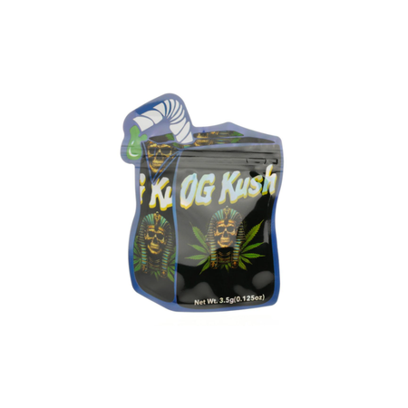 3.5g OG Kush Mylar Bags x 100 bags (1 pack)
