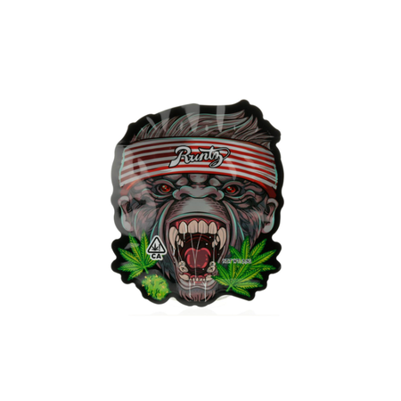 3.5g Gorilla Runtz Mylar Bags x 100 bags (1 pack)