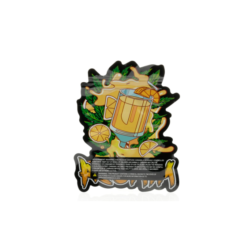 3.5g Mimosa Mylar Bags x 100 bags (1 pack)