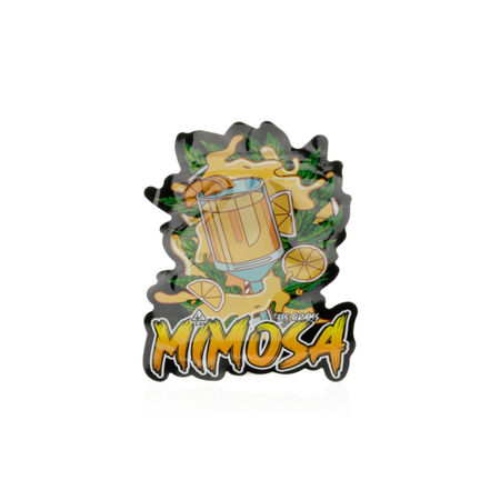 3.5g Mimosa Mylar Bags x 100 bags (1 pack)