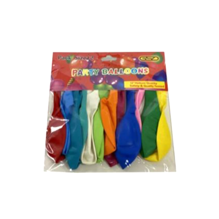 GSD-High-Quality-Helium-Balloons-Plain-Party-x-12-Pack