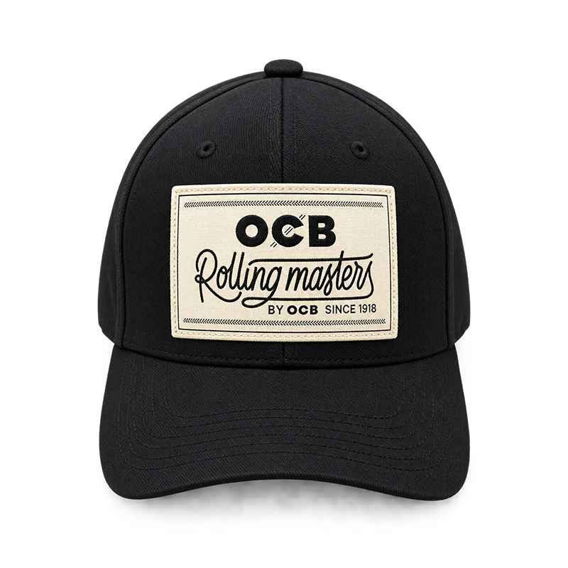 OCB Rolling Masters Black Snapback Cap hat – Embroidered Patch X1