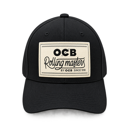 OCB Rolling Masters Black Snapback Cap hat – Embroidered Patch X1