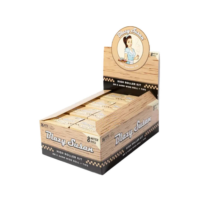 Blazy Susan Brown High Roller Kit | Full Box 16 pack