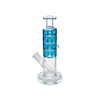 New Freezable Glycerin Coil Glass Blue Water Pipe 6 inch SS-4611
