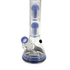 Grace Glass | Golden Line Blue Beaker Bong H:46cm