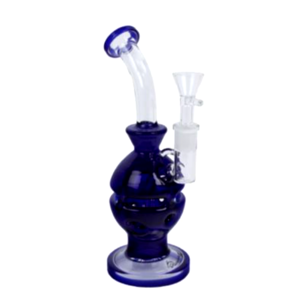 Premium Bong Blue Glass Waterpipe 240mm boxed