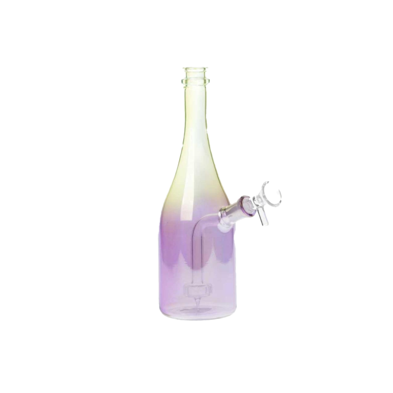 Bottle Water Glass Bong Assorted Color 4mm-23cm
