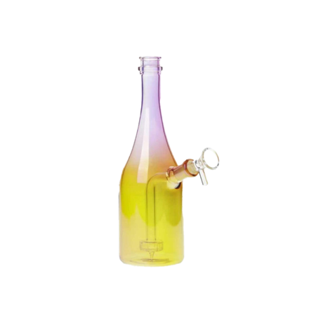 Bottle Water Glass Bong Assorted Color 4mm-23cm