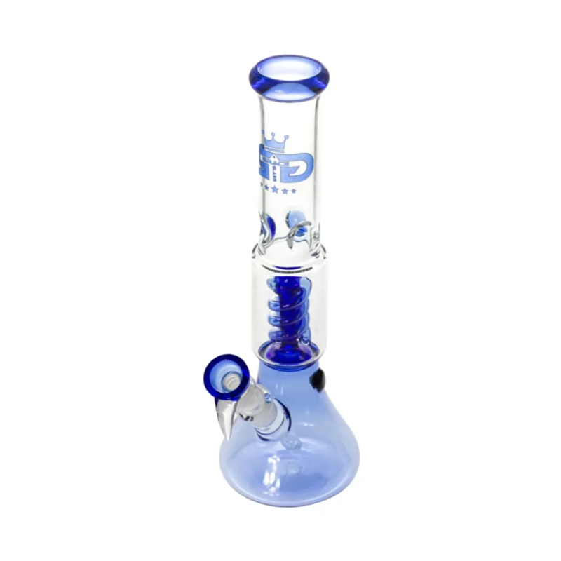 Grace Glass – Small Boy Blue Percolator Bong 35 cm