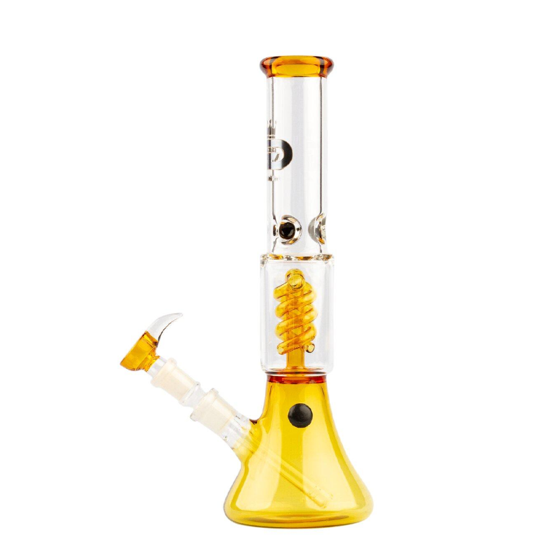 Grace Glass – Small Boy Yellow Percolator Bong 35 cm