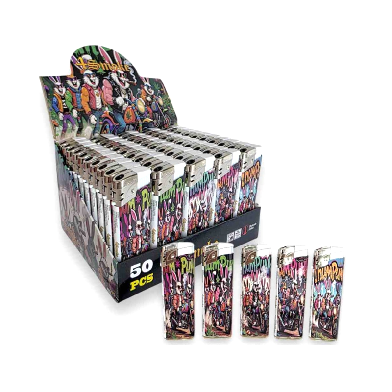 4Smoke Electronic lighter Bunny L173 50pcs