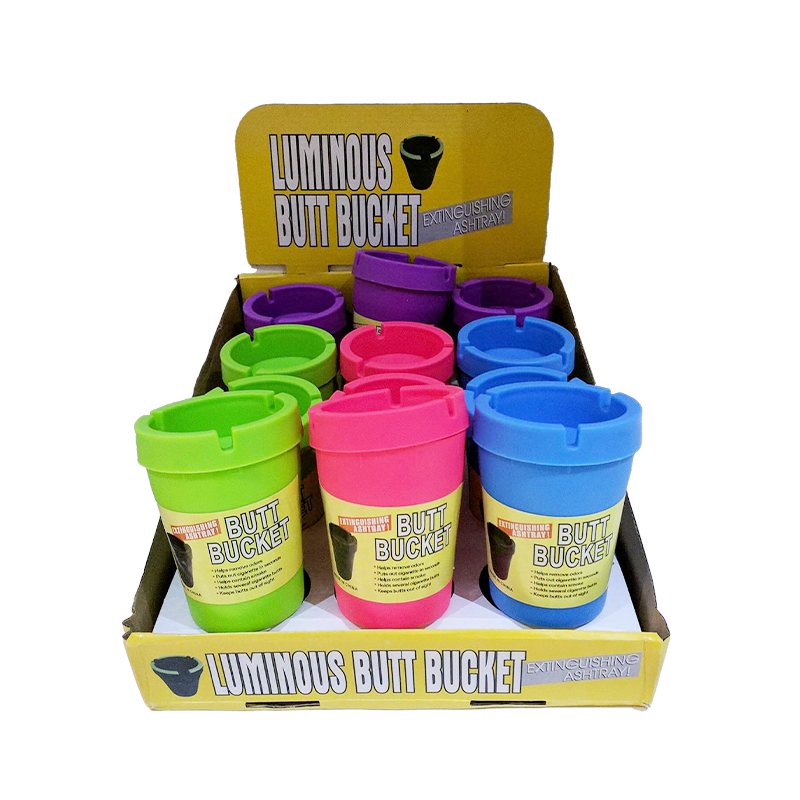 Luminous Butt Bucket Extinguishing Ashtray x 12