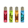 Clipper Classic Large Lighter Diobollical Butterflies X 48 lighters