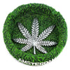 AMSTERDAM Resin Round Silver Leaf Ashtray x 1
